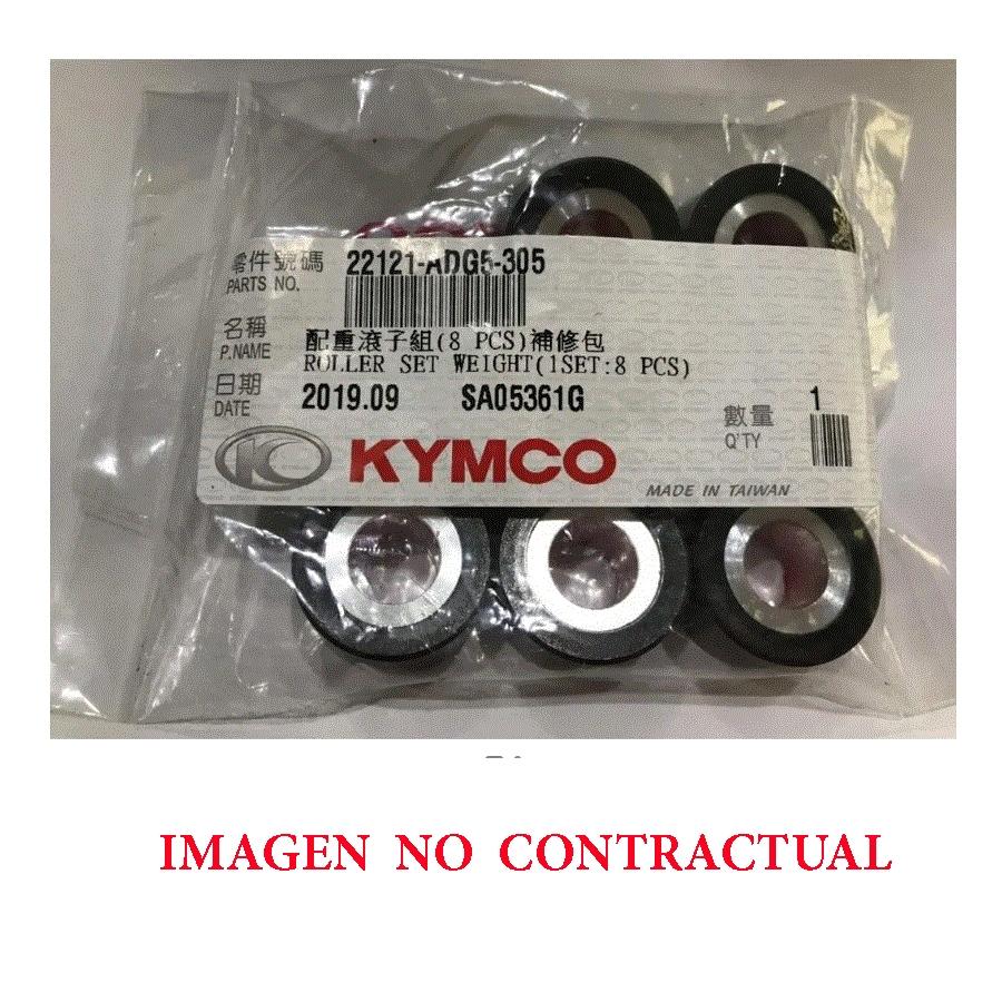 JUEGO DE RODILLOS x6 RECAMBIO KYMCO  22121-ALK1-405