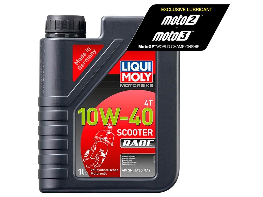 ACEITE LIQUI-MOLY BOTE 1L 100% SINTÉTICO 10W-40 SCOOTER RACE
