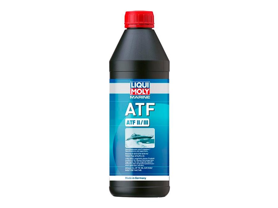 ACEITE LIQUI-MOLY BOTELLA 1L SINTÉTICO PARA TRANSMISIONES NÁUTICA AUTO. MARINE ATF XRON II/II/T