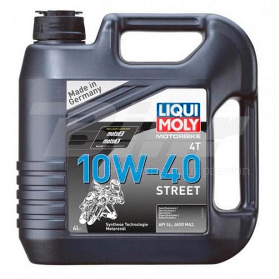 ACEITE LIQUI-MOLY GARRAFA 4L SINTÉTICO 10W-40 STREET