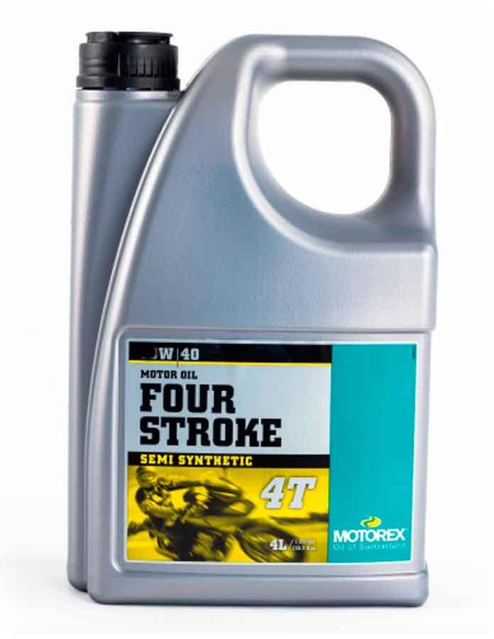 ACEITE MOTOREX 4-STROKE   5W/40 GARRAFA 4