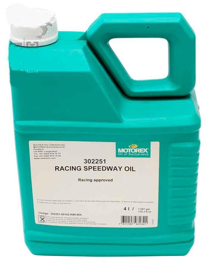 ACEITE MOTOREX RACING SPEEDWAY OIL  GARRAFA  4