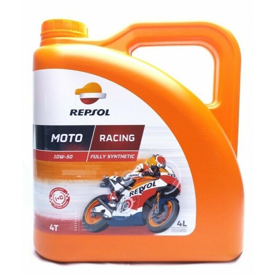ACEITE REPSOL MOTO RACING 4T 10W50 4L.
