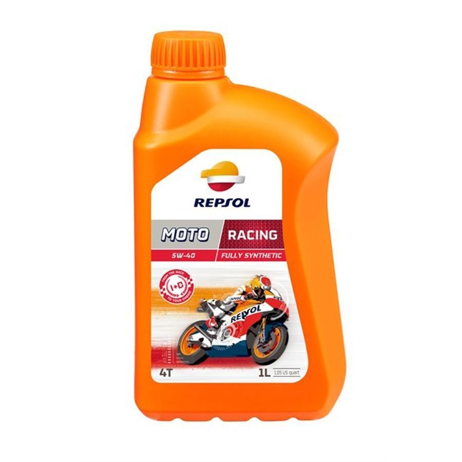 ACEITE REPSOL MOTO RACING 4T 5W40 1 L.