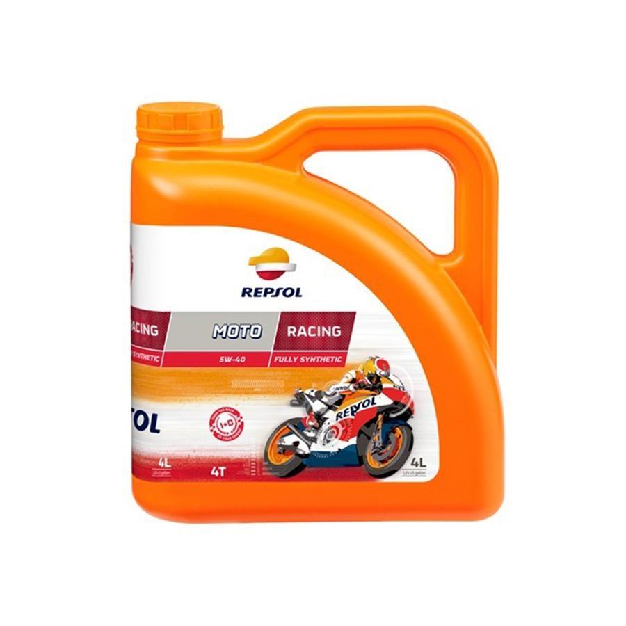 ACEITE REPSOL MOTO RACING 4T 5W40 4 L.