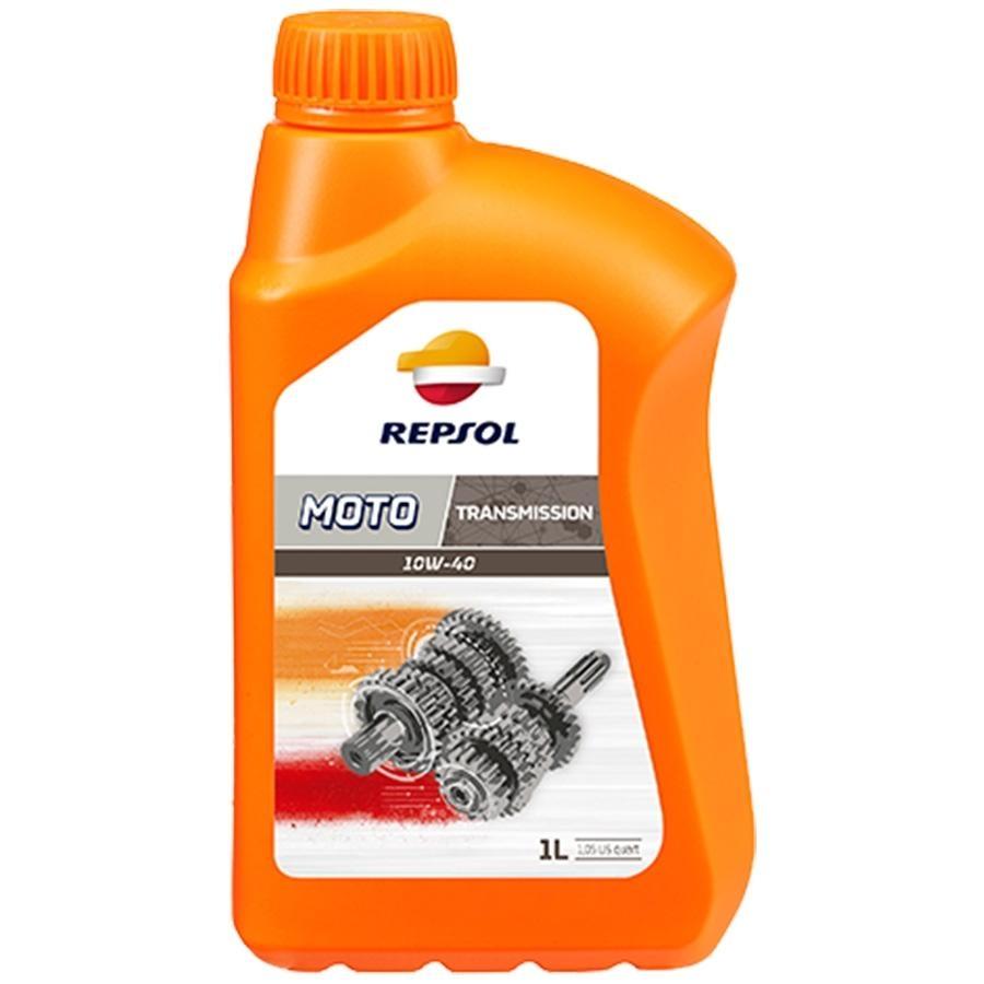 ACEITE REPSOL MOTO TRANSMISIONES 10W40 1L.