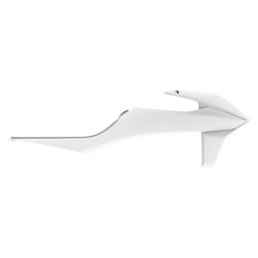 ALETINES DE RADIADOR POLISPORT SX/SX-F 19 BLANCO KTM    8422100002