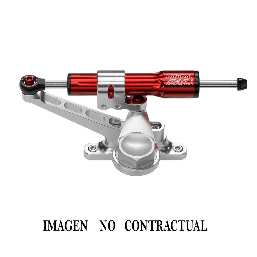 KIT AMORTIGUADOR DE DIRECCIÓN RACING COLOR ROJO BITUBO - MV AGUSTA F3 675