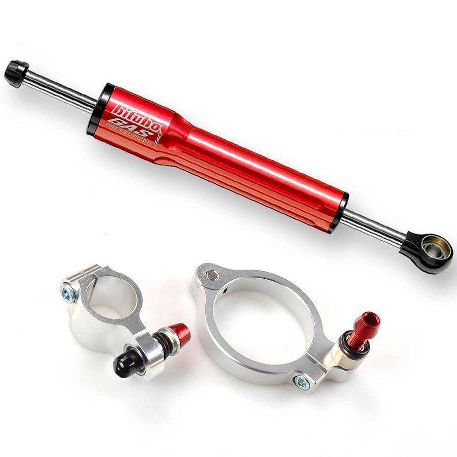 AMORTIGUADOR DIRECCION BITUBO ROJO KIT065A1