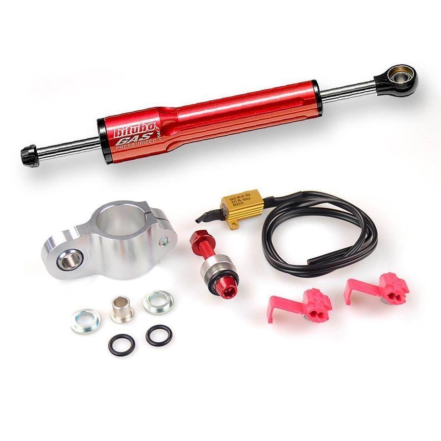 AMORTIGUADOR DIRECCION BITUBO ROJO KIT110A1