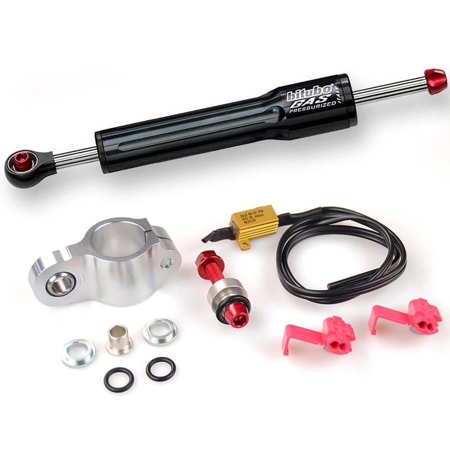 AMORTIGUADOR DIRECCION BITUBO NEGRO KIT110A2