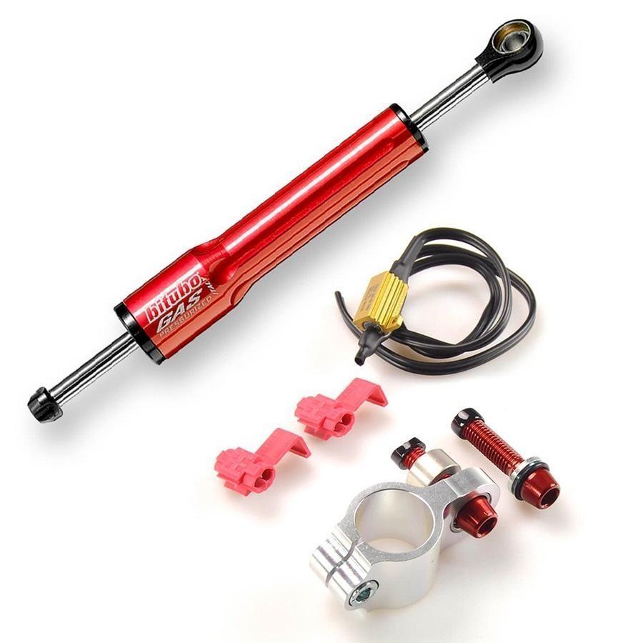 AMORTIGUADOR DIRECCION BITUBO ROJO KIT125A1