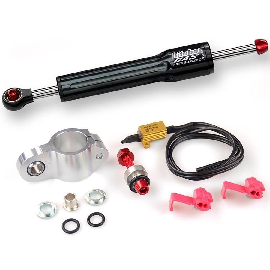 AMORTIGUADOR DIRECCION BITUBO NEGRO KIT139A2