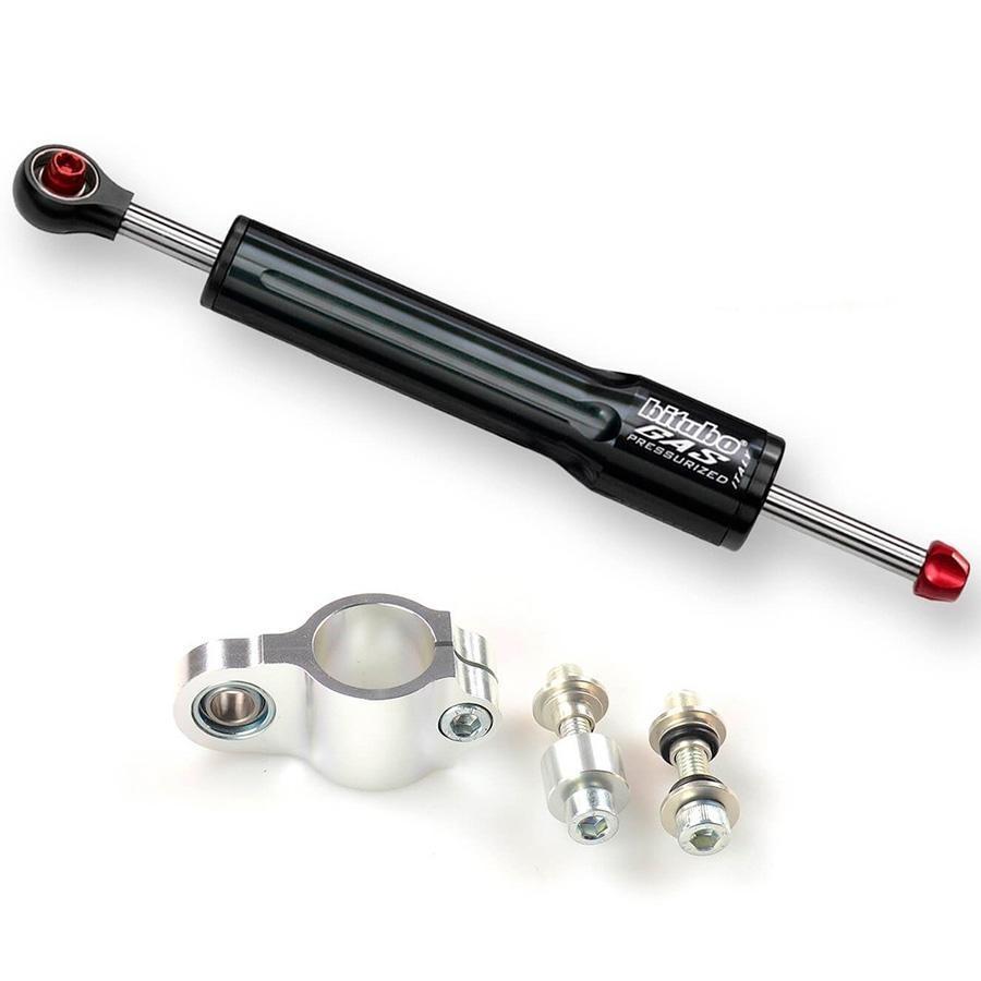 AMORTIGUADOR DIRECCION BITUBO NEGRO KIT148A2