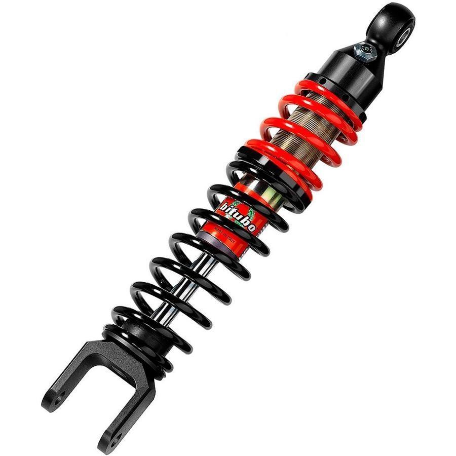 AMORTIGUADOR BITUBO GAS SCOOTER MUELLE ROJO/NEGRO SC002YXB01