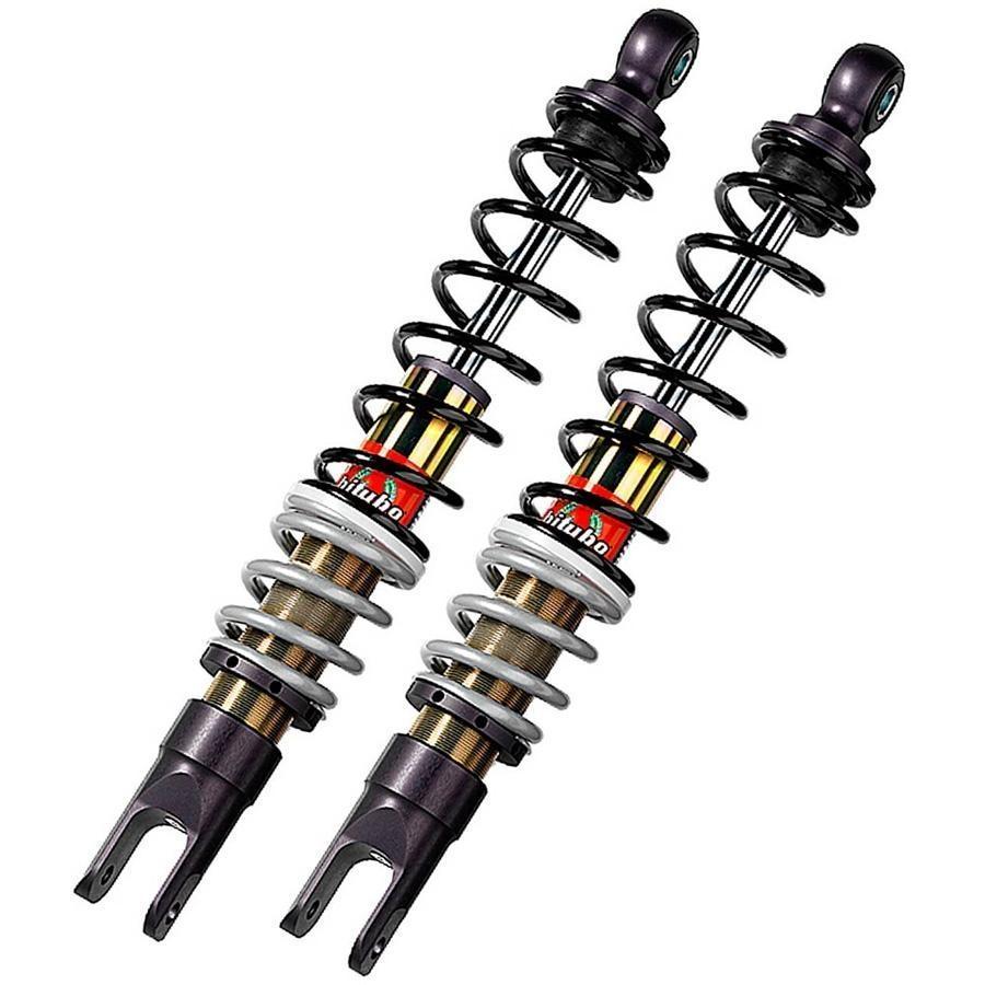 AMORTIGUADORES BITUBO GAS SCOOTER MUELLE GRIS/NEGRO SC149YGB02