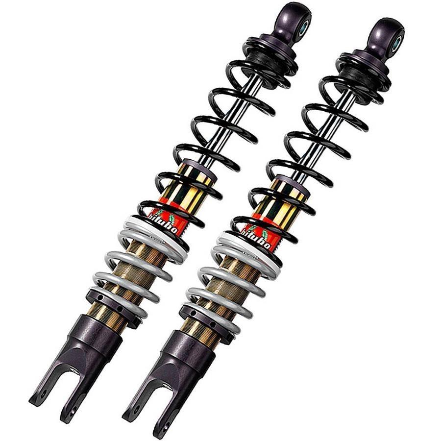 AMORTIGUADORES BITUBO GAS SCOOTER MUELLE GRIS/NEGRO SC208YGB02