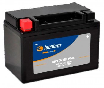 BATERIA TECNIUM ACTIVADA BTX9