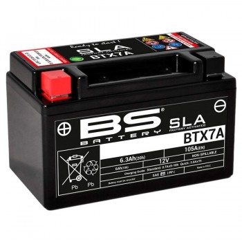 BATERIA BS YTX7A SLA