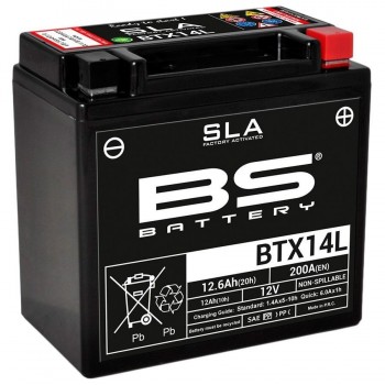 BATERIA BS YTX14L SLA