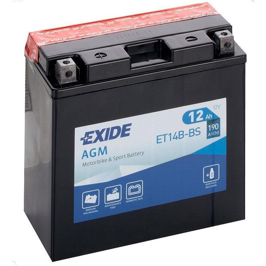 BATERIA EXIDE YT14BBS