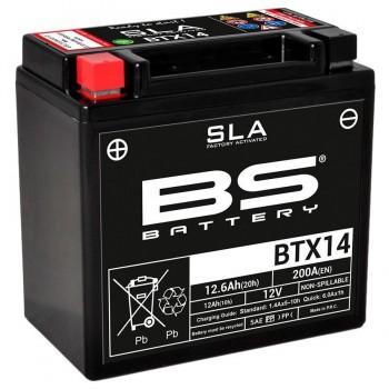 BATERIA BS YTX14BS SLA