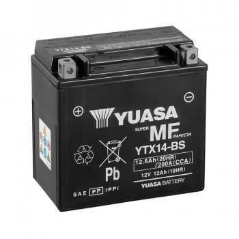 BATERIA YUASA YTX14BS
