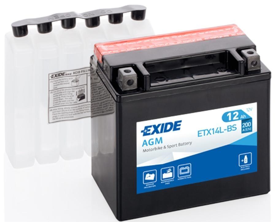 BATERIA EXIDE YTX14LBS