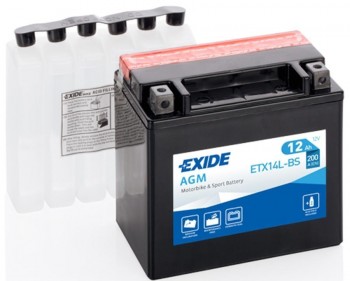 BATERIA EXIDE YTX14LBS