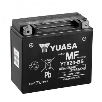 BATERIA YUASA YTX20BS