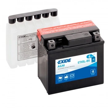 BATERIA EXIDE YTX5LBS