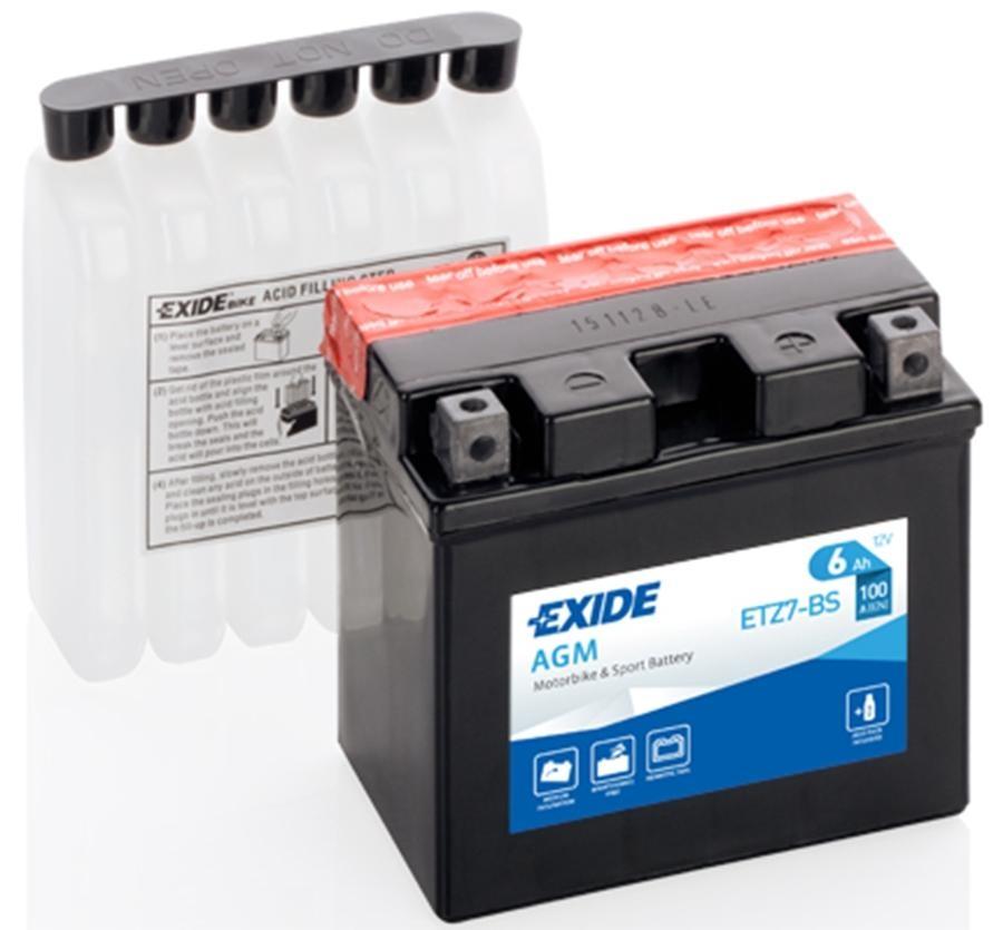 BATERIA EXIDE YTZ7-BS