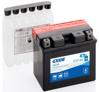 BATERIA EXIDE YTZ7-BS