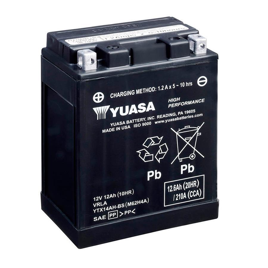 BATERIA YUASA   YTX14AH-BS