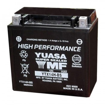 BATERIA YUASA   YTX14H-BS