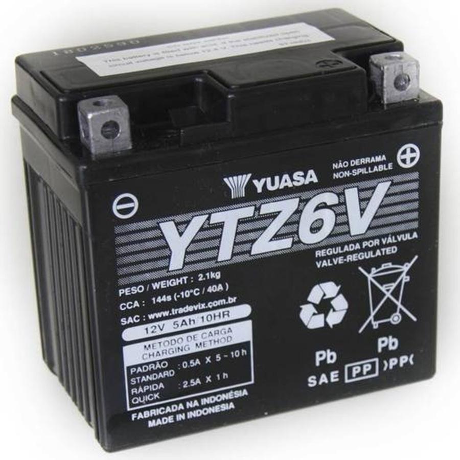 BATERIA YUASA   YTZ6V