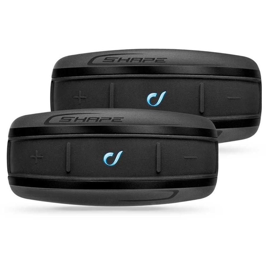 INTERCOMUNICADOR BLUETOOTH INTERPHONE CELLULARLINE SHAPE PACK 2