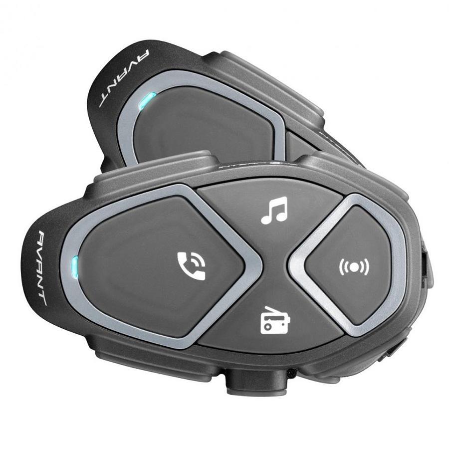 INTERCOMUNICADOR BLUETOOTH INTERPHONE CELLULARLINE AVANT PACK 2