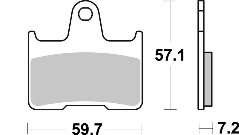PASTILLAS DE FRENO BREMBO SINTERIZADAS - 07KS06SP