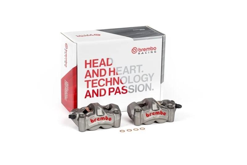 PINZA DE FRENO DELANTERO RADIAL BREMBO UPGRADE M50 4 PISTONES  30 MM