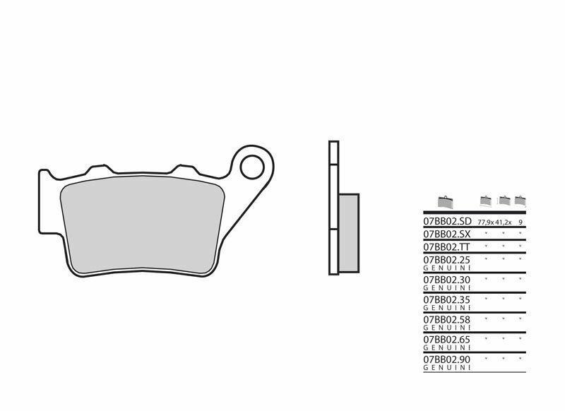 PASTILLAS DE FRENO BREMBO ROAD CARBON CERAMIC - 07BB02CC