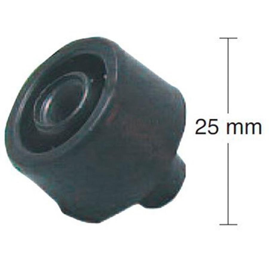 TOPE GOMA CABALLETE CENTRAL 25MM   4020    19147