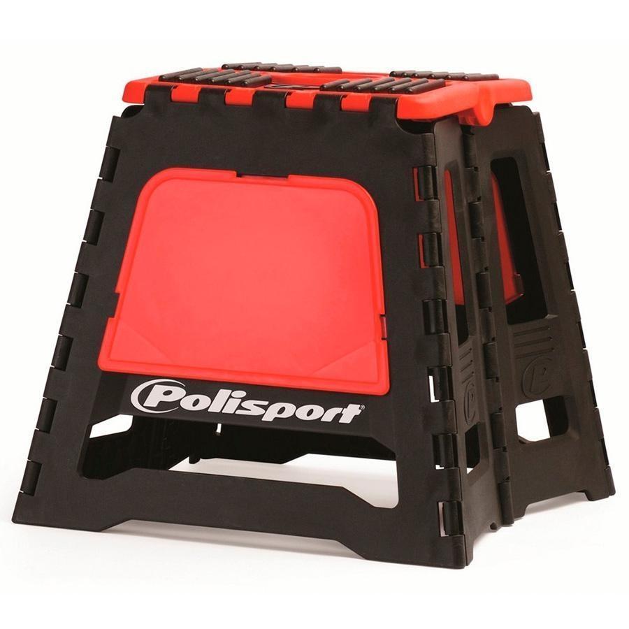 CABALLETE DESMONTABLE PLASTICO POLISPORT ROJO  8981500004