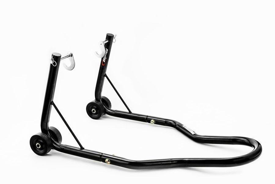 SOPORTE CABALLETE PUIG PADDOCK TRASERO GANCHOS C/NEGRO 4322N