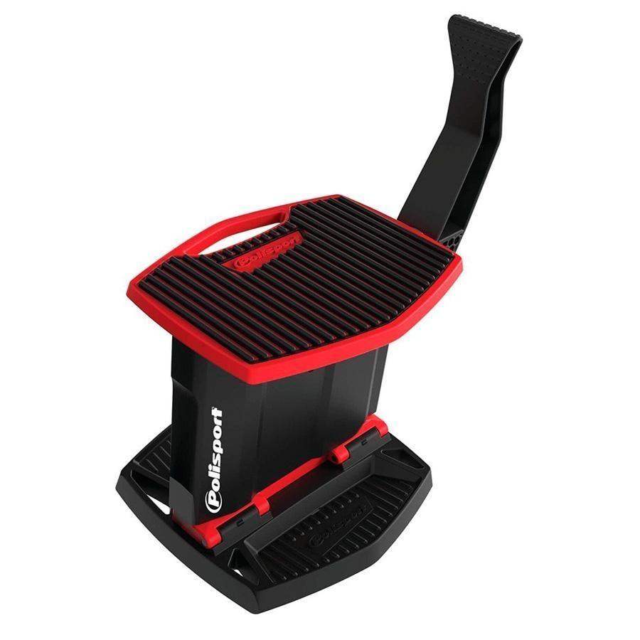 CABALLETE PLEGABLE MOVIL PLASTICO POLISPORT ROJO 8982700004