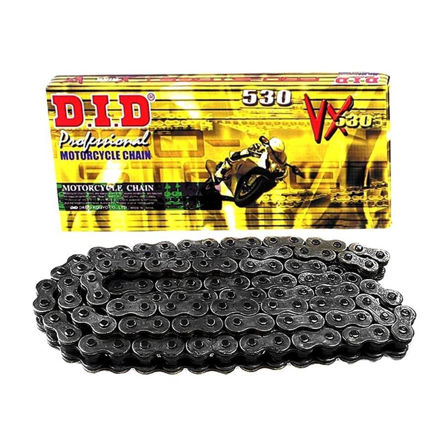 CADENA DID 530 VX 120 ESLABONES NEGRO CIERRE REMACHE