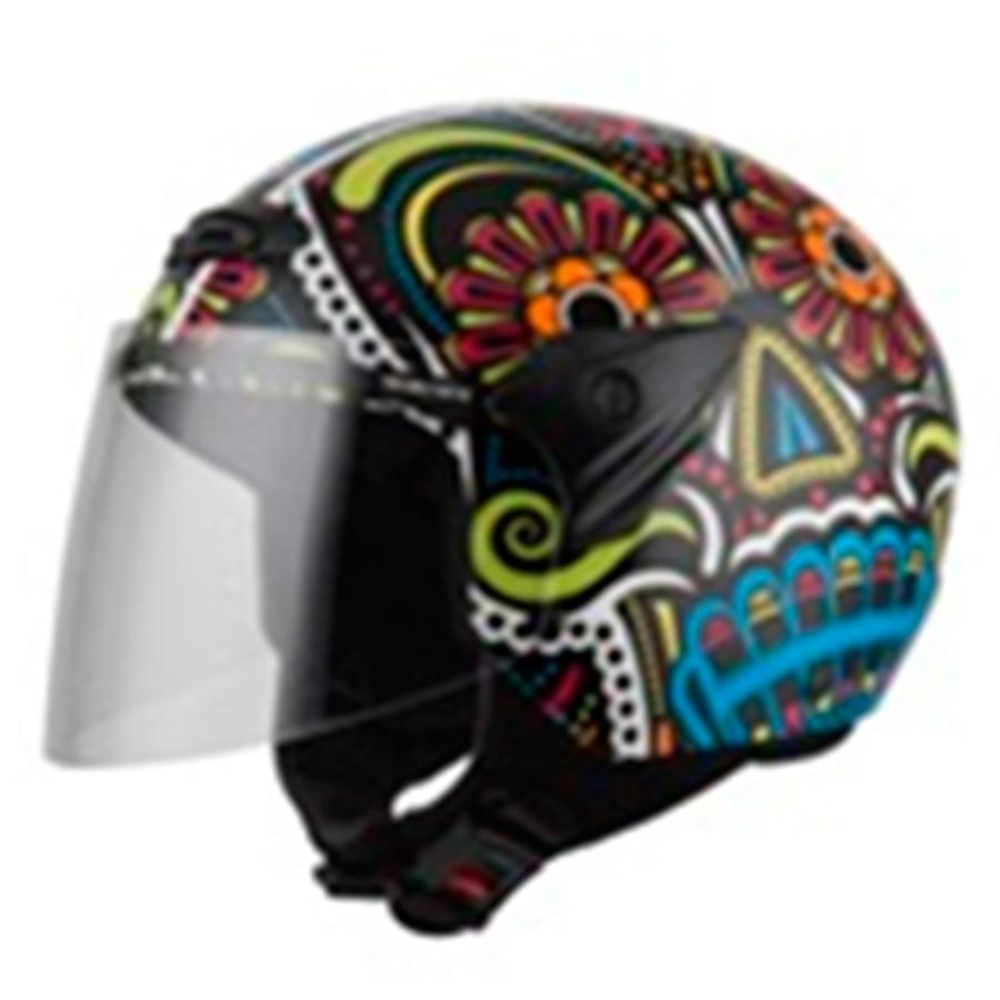 CASCO NZI ABIERTO MINIJET MODELO HELIX II JR CALACA BRILLO R