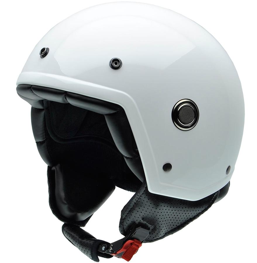 CASCO NZI ABIERTO MINIJET MODELO TONUP WHITE BRILLO