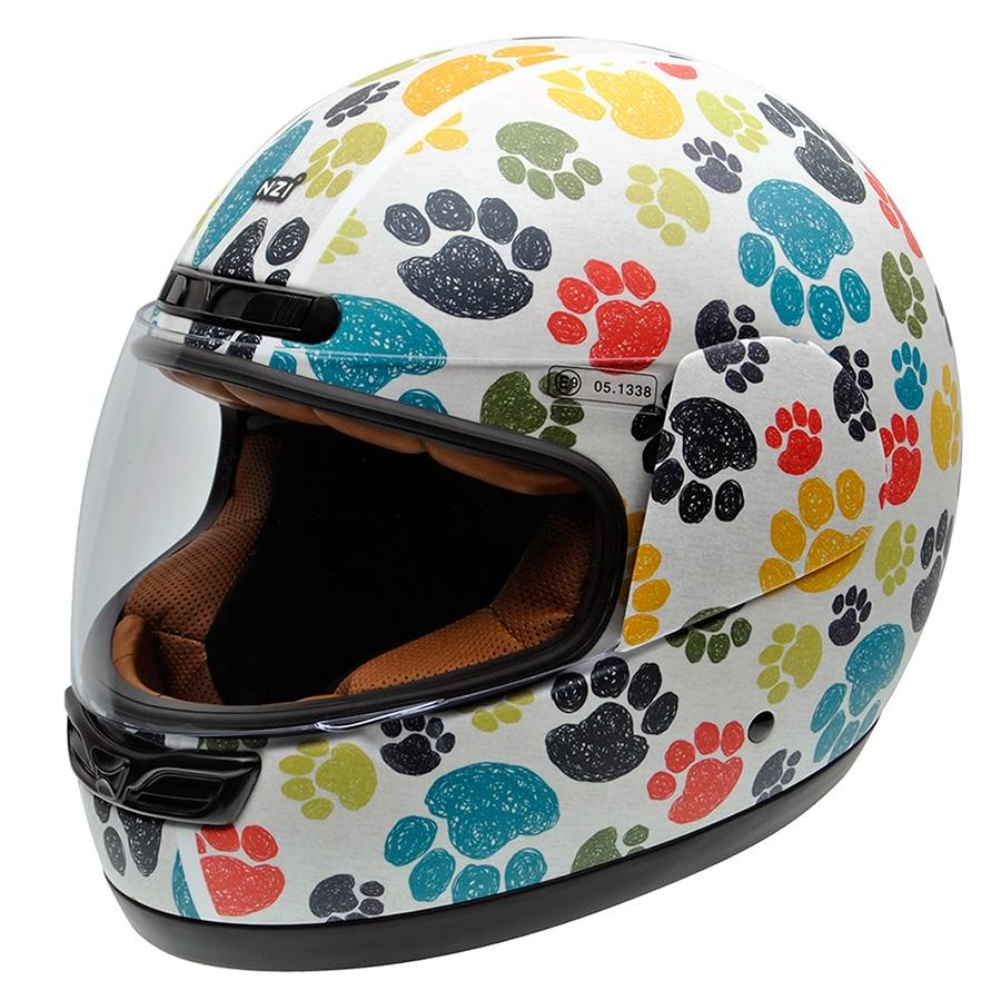 CASCO NZI INTEGRAL MODELO ACTIVY JUNIOR PAWPRINTS MATE