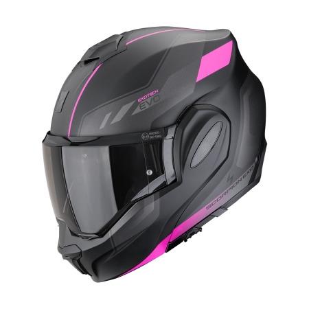 CASCO SCORPION EXO-TECH EVO SOCIUS NEGRO MATE-ROSA